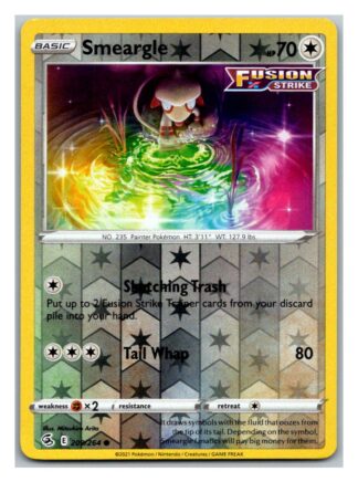 Smeargle 209/264 Fusion Strike (Reverse Holo) (NM-Exc Condition)