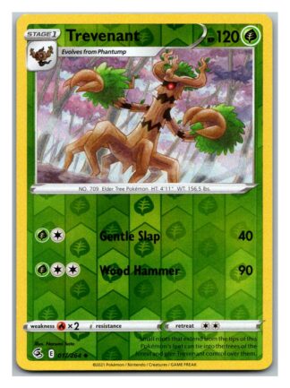 Trevenant 017/264 Fusion Strike (Reverse Holo) (NM-Exc Condition)