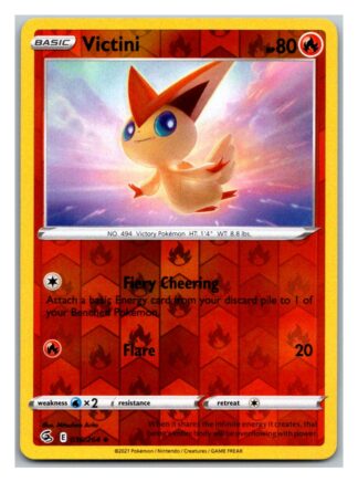 Victini 36/264 Fusion Strike (Reverse Holo) (NM-Exc Condition)