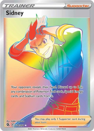Sidney 279/264 Fusion Strike (Ultra Rare) (NM-Exc Condition)