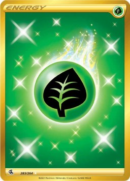 Grass Energy 283/264 Fusion Strike (Ultra Rare) (NM-Exc Condition)