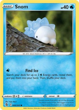 Snom 84/264 Fusion Strike (Common) (NM-Exc Condition)