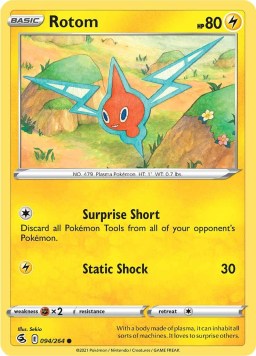 Rotom 094/264 Fusion Strike (Common) (NM-Exc Condition)