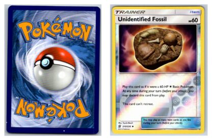 Unidentified Fossil 210/236 Unified Minds *Ink Dot on back* (Reverse Holo) (Exc Condition)