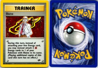 Blaine 17/132 Gym Challenge (Holo) (Unlimited Exc-LP Condition)