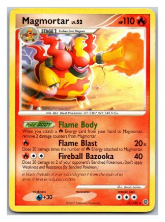 Magmortar 31/132 Secret Wonders (Rare) (P Condition)