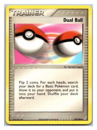Dual Ball 78/100 Crystal Guardians (Uncommon) (P Condition)