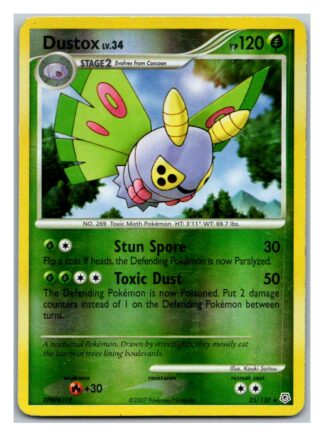 Dustox 25/130 Diamond & Pearl (Reverse Holo) (P Condition)