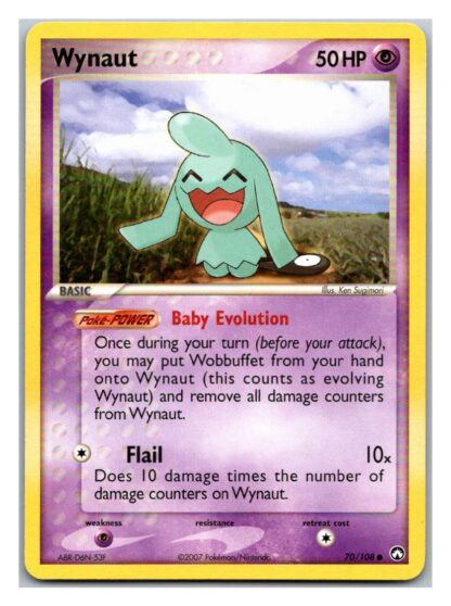 Wynaut 70/108 Power Keepers (Common) (P Condition)