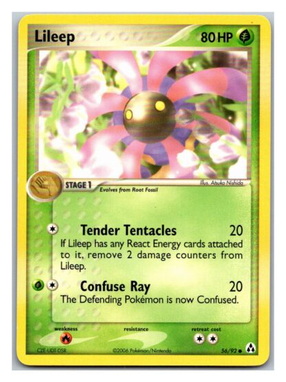 Lileep 56/92 EX Legend Maker (Common) (P Condition)