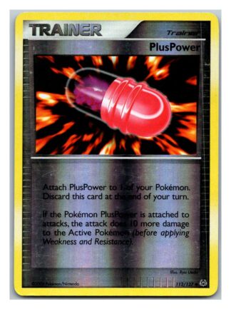 Plus Power 112/127 Platinum (Reverse Holo) (P Condition)