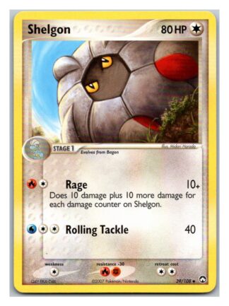 Shelgon 39/108 Power Keepers (Uncommon) (P Condition)