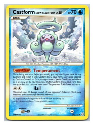Castform 'Snow-Cloud Form' 50/146 Legends Awakened (Uncommon) (Played Condition)