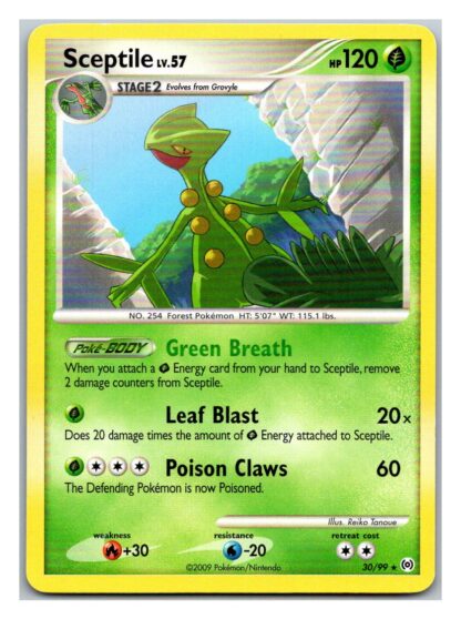 Sceptile 30/99 Arceus (Rare) (P Condition)