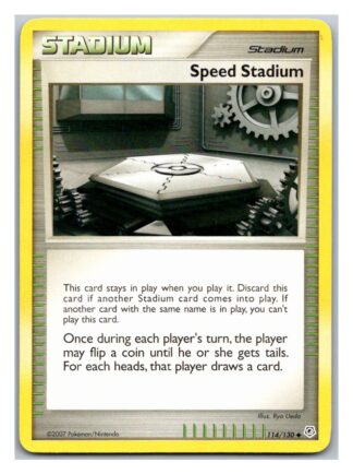 Speed Stadium 114/130 Diamond & Pearl (Uncommon) (P Condition)