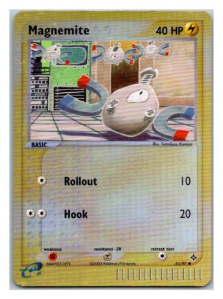 Magnemite 61/97 EX Dragon (Reverse Holo) (P Cond)