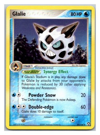 Glalie 30/108 Power Keepers (Uncommon) (P Condition)