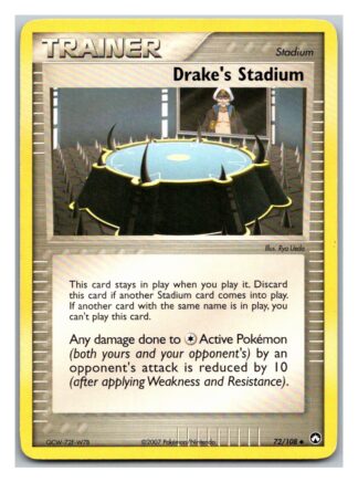 Drake's Stadium 72/108 Power Keepers (Uncommon) (LP Condition)