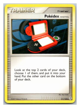 Pokedex 111/130 Diamond & Pearl (Uncommon) (LP Condition)