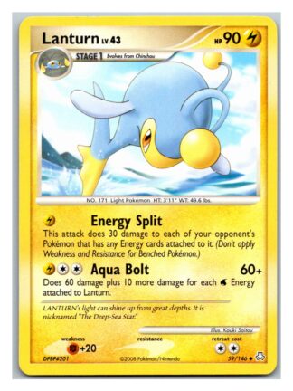 Lanturn 59/146 (Uncommon) (Played Condition) Legends Awakened