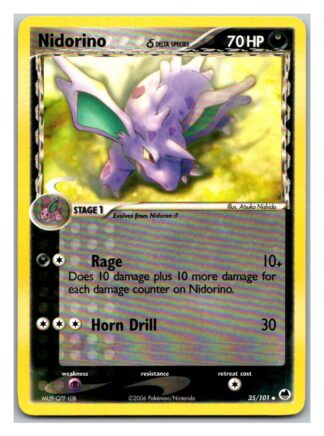 Nidorino 35/101 Dragon Frontiers (Uncommon) (P Condition)
