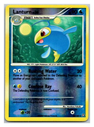 Lanturn 58/146 Legends Awakened (Reverse Holo) (P Condition)
