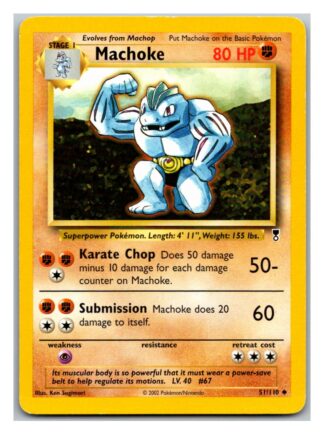 Machoke 51/110 Legendary Collection (Unlimited Played Condition)