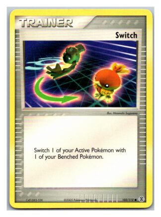 Switch 102/112 Fire Red Leaf Green (Common) (P Condition)