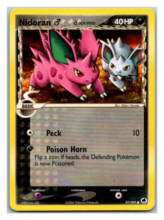 Nidoran 57/101 Dragon Frontiers (Common) (P Condition)