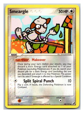 Smeargle 48/115 EX Unseen Forces (Uncommon) (Exc Condition)