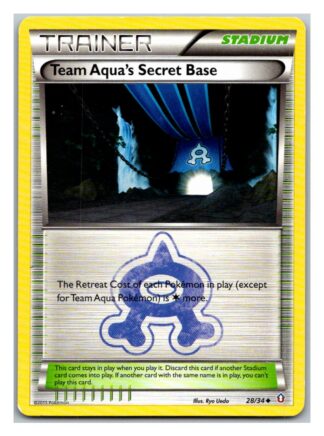 Team Aqua's Secret Base 28/34 Double Crisis (P Condition) (Uncommon)