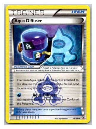 Aqua Diffuser 23/34 Double Crisis (LP Condition) (Uncommon)