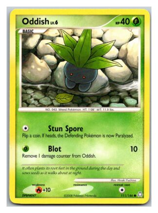 Oddish 111/146 Legends Awakened (Common) (P Condition)