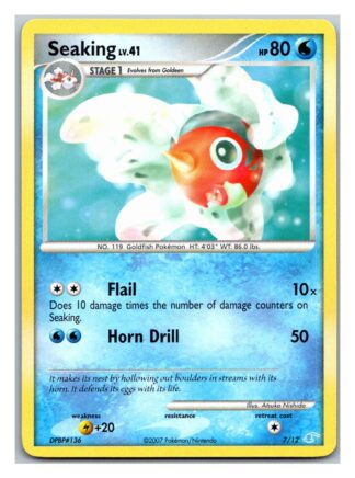 Seaking 7/12 Manaphy and Lucario Trainer Kit (LP Condition)