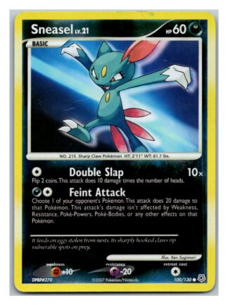 Sneasel 100/130 Diamond & Pearl (Reverse Holo) (P Condition)
