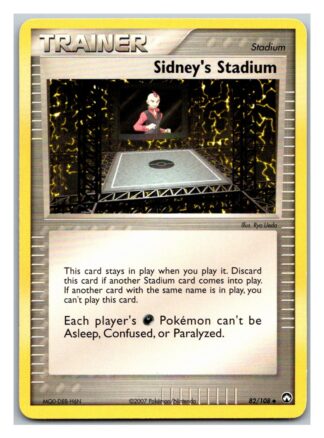 Sidney's Stadium 82/108 Power Keepers (Uncommon) (P Condition)