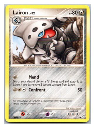 Lairon 53/123 Mysterious Treasures (Uncommon) (P Condition)