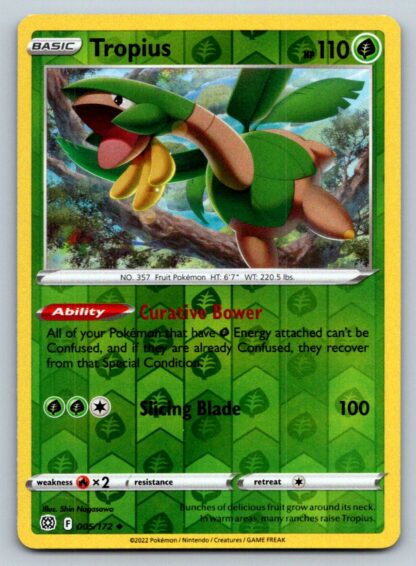 Tropius 05/172 Brilliant Stars (Reverse Holo) (NM-Exc Condition)