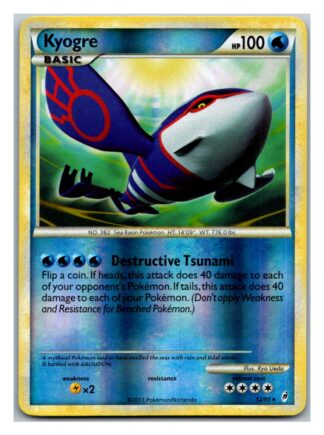 Kyogre 12/95 Call of Legends (Reverse Holo) (Exc Condition)