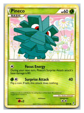 Pineco 68/95 Call of Legends (Common) (Exc Condition)