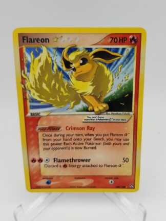Flareon Gold Star 100/108 Power Keepers (Ultra Rare) (P Condition)
