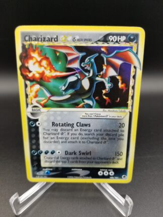 Charizard GOLD STAR 100/101 Dragon Frontiers (P-HP Condition)