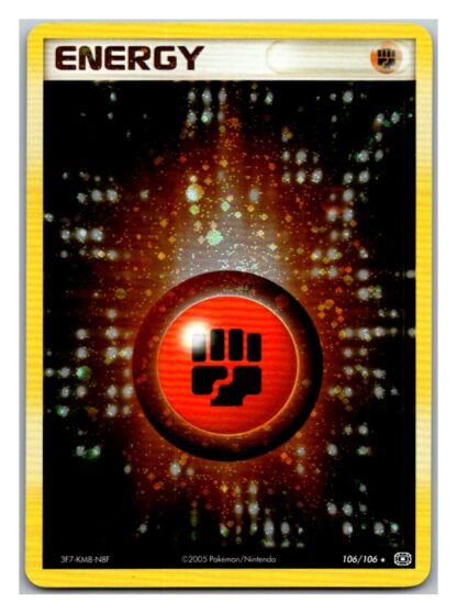 Fighting Energy 106/106 EX Emerald (Holo) (Exc Condition)