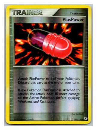 PlusPower 109/130 Diamond & Pearl (Reverse Holo) (P Condition)
