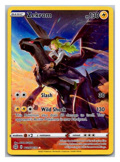 Zekrom TG05/TG30 Brilliant Stars (Holo) (NM-Exc Condition)