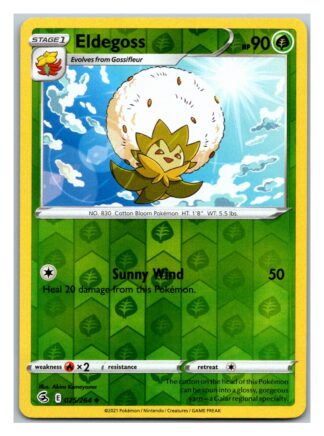 Eldegoss 25/264 Fusion Strike (Reverse Holo) (NM-Exc Condition)