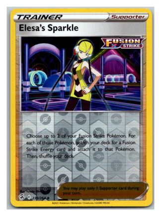 Elesa's Sparkle 233/264 Fusion Strike (Reverse Holo) (NM-Exc Condition)