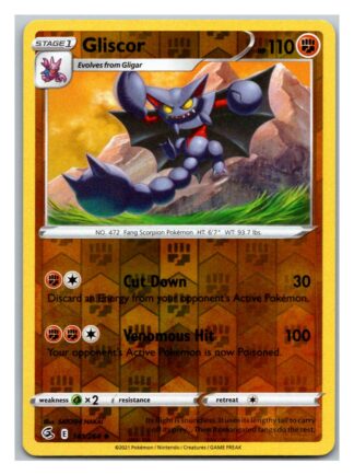 Gliscor 141/264 Fusion Strike (Reverse Holo) (NM-Exc Condition)