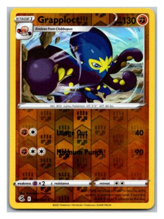 Grapploct 153/264 Fusion Strike (Reverse Holo) (NM-Exc Condition)