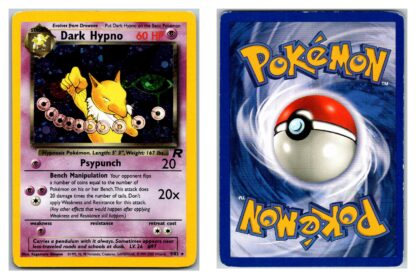 Dark Hypno 9/82 Team Rocket (Holo) (Unlimited Played Condition)
